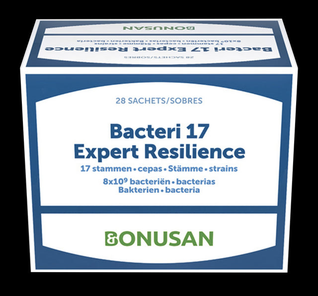 Bacteri 17 Expert Resilience · Bonusan · 28 sobres