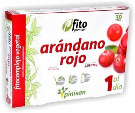 FitoPremium Arandano Rojo · Pinisan · 30 cápsulas