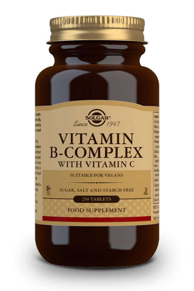 Vitamina B-Complex con Vitamina C · Solgar · 250 comprimidos