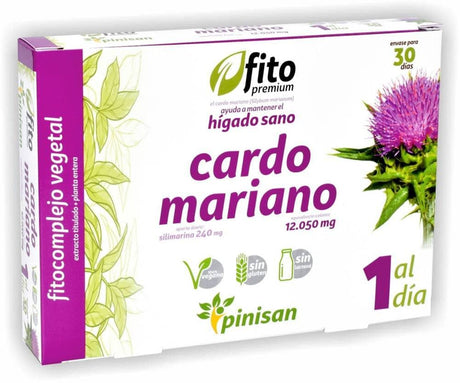 FitoPremium Cardo Mariano · Pinisan · 30 cápsulas