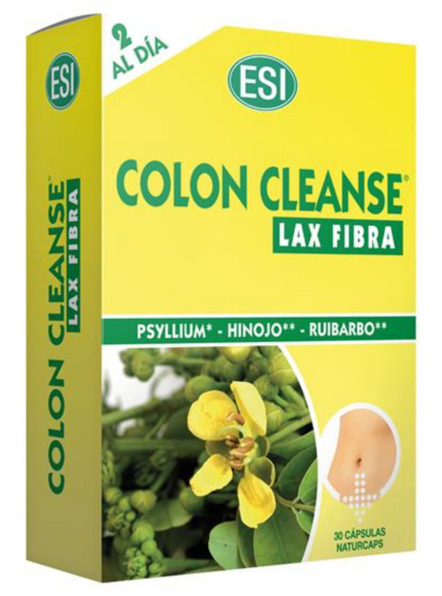 Colon Cleanse Lax Fibra · ESI · 30 cápsulas