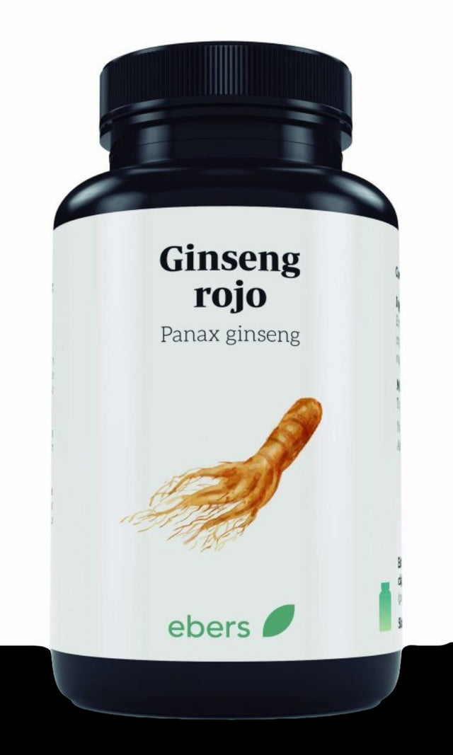 Ginseng Rojo · Ebers · 60 cápsulas