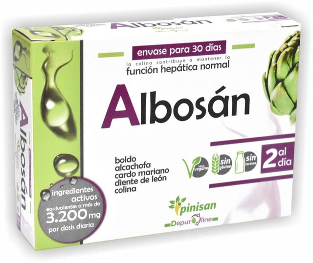 Albosan Cápsulas · Pinisan · 60 cápsulas