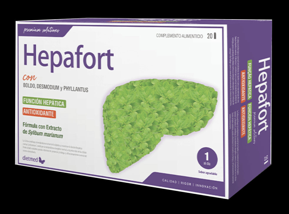 Hepafort · Dietmed · 20 ampollas