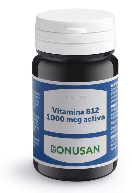 Vitamina B12 Activa 1.000 mcg · Bonusan · 60 comprimidos