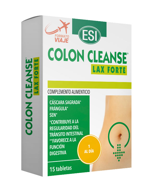 Colon Cleanse Lax Forte - Formato Viaje · ESI · 15 comprimidos