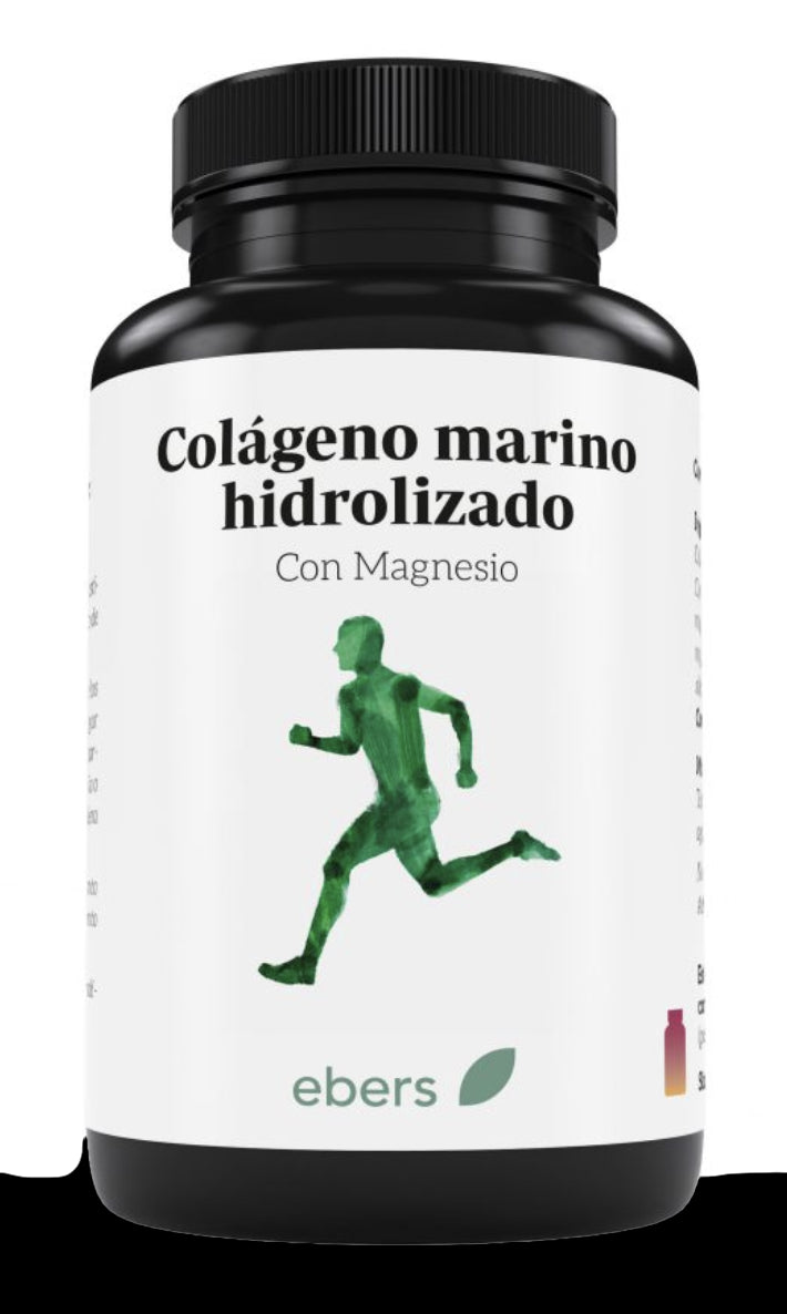 Colágeno Marino Hidrolizado + Magnesio · Ebers · 100 comprimidos