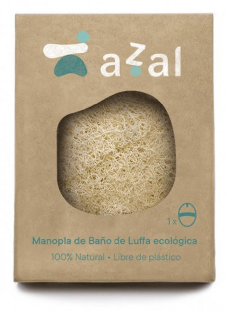 Manopla de Baño Ovalada de Luffa Ecológica · Azal