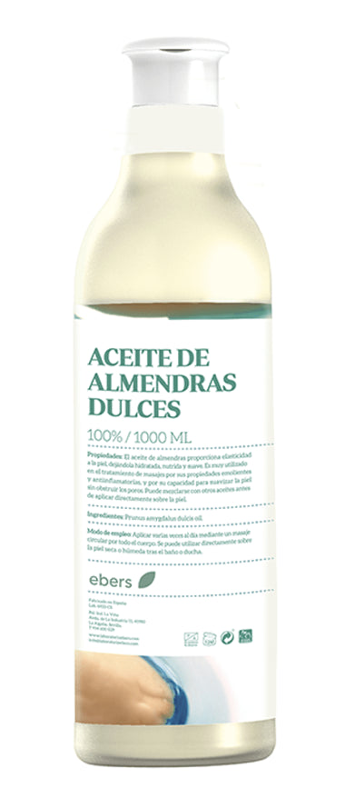 Aceite de Almendras Dulces · Ebers · 1 litro