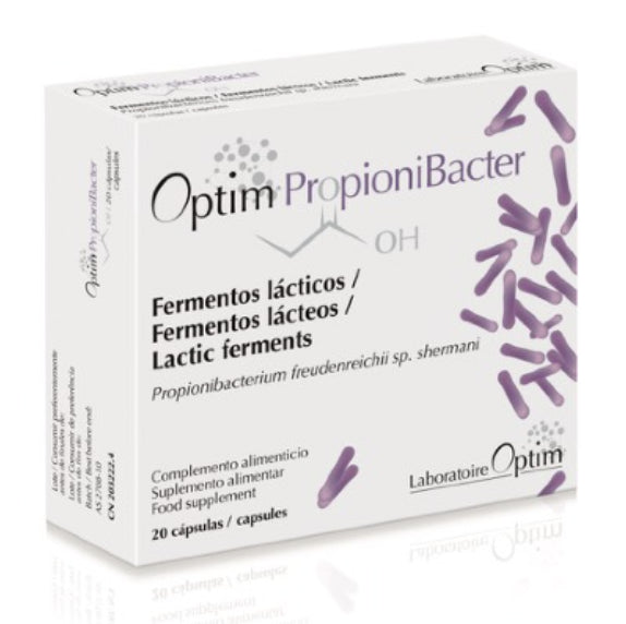 Optim PropioniBacter · Laboratoire Optim · 20 cápsulas