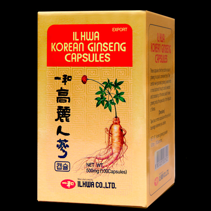 Ginseng IL HWA · Tongil · 100 cápsulas