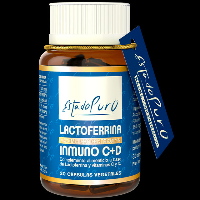 Lactoferrina Inmuno C+D · Tongil · 30 cápsulas