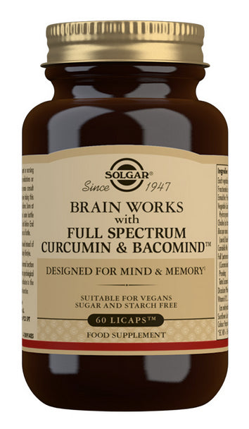 Brain Works · Solgar · 60 cápsulas