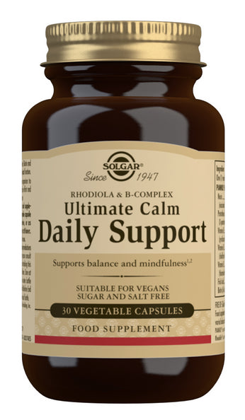 Ultimate Calm Daily Support · Solgar · 30 cápsulas