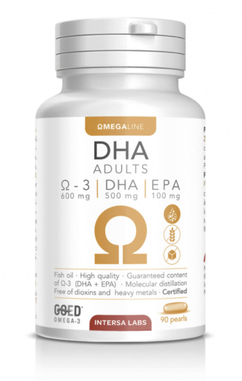 DHA Adultos · Dietéticos Intersa · 90 perlas