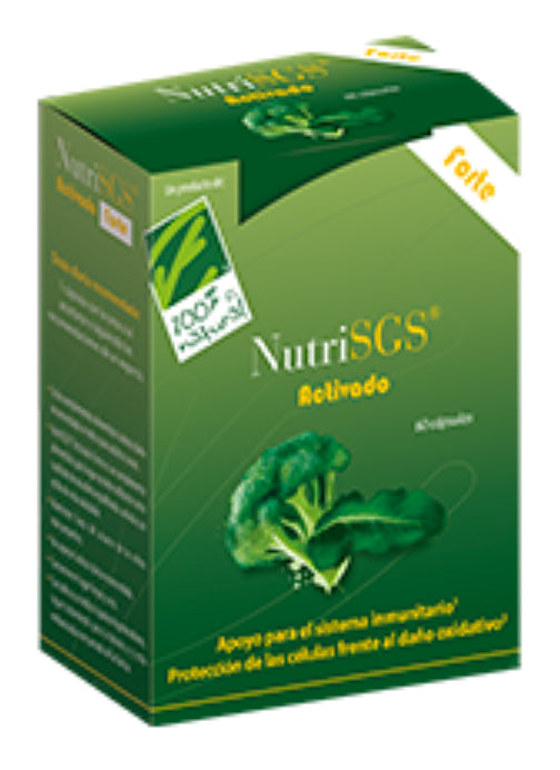 NutriSGS Activado Forte · 100% Natural · 60 cápsulas