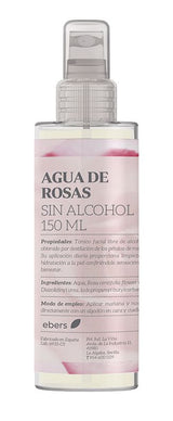 Agua de Rosas sin Alcohol · Ebers · 150 ml