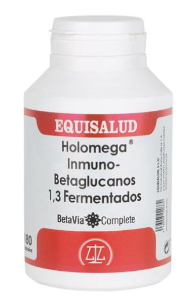 Holomega Inmuno Betaglucanos 1,3 Fermentados · Equisalud · 180 cápsulas