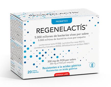 Regenelactis · Dietéticos Intersa · 20 sobres