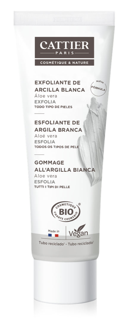 Exfoliante de Arcilla Blanca · Cattier · 100 ml