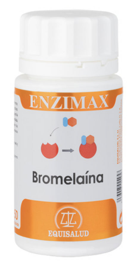 Enzimax Bromelaína · Equisalud · 50 cápsulas