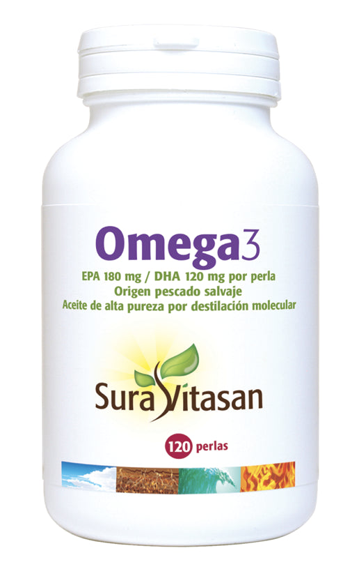 Omega 3 · Sura Vitasan · 120 perlas