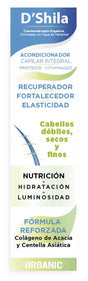 Acondicionador Recuperador Fortalecedor Elasticidad · D'Shila · 300 ml