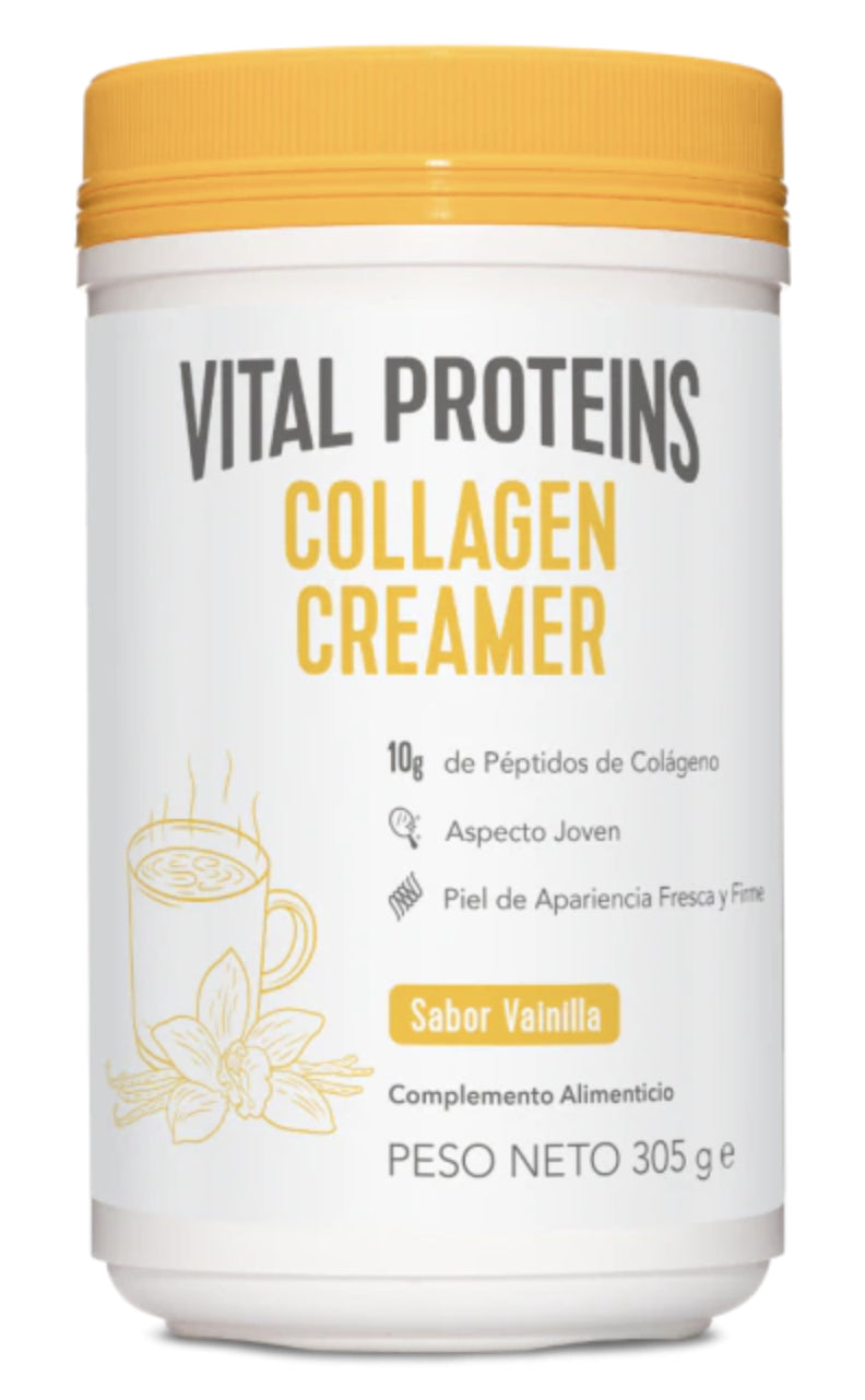 Péptidos de Colágeno Crema de Vainilla · Vital Proteins · 305 gramos