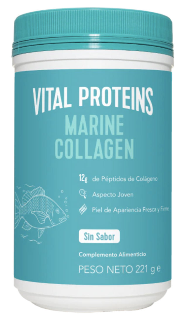 Péptidos de Colágeno Marino Neutro · Vital Proteins · 221 gramos