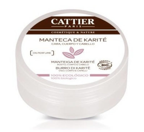 Manteca de Karité · Cattier · 100 gramos