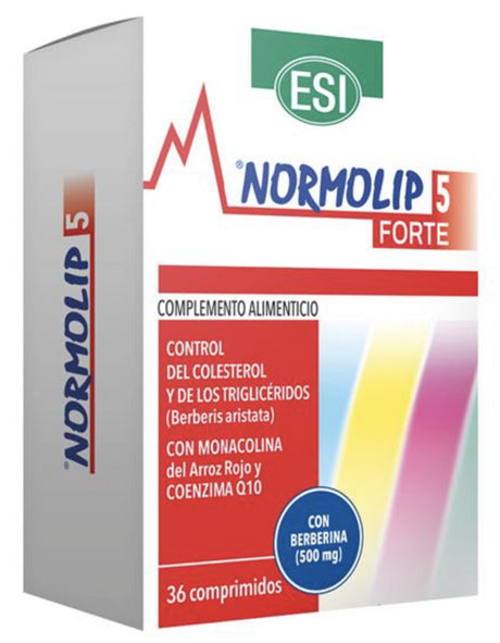 Normolip 5 Forte · ESI · 36 comprimidos