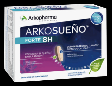 Arkosueño Forte 8H · Arkopharma · 30 comprimidos