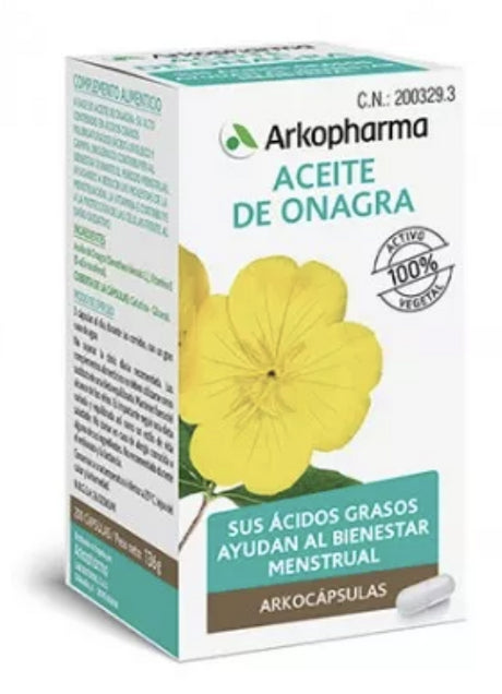 Arkocapsulas Aceite de Onagra · Arkopharma · 200 perlas