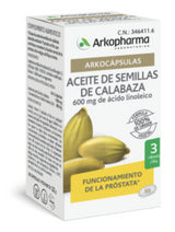 Arkocápsulas Aceite de Semillas de Calabaza · Arkopharma · 50 perlas