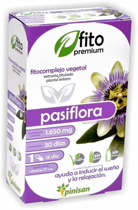 FitoPremium Pasiflora · Pinisan · 30 cápsulas