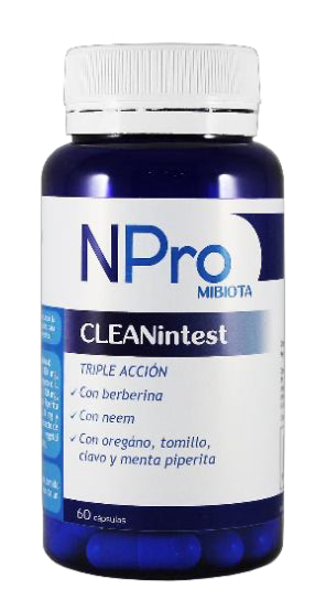 CLEAN Intest · NPRO Mibiota · 60 cápsulas