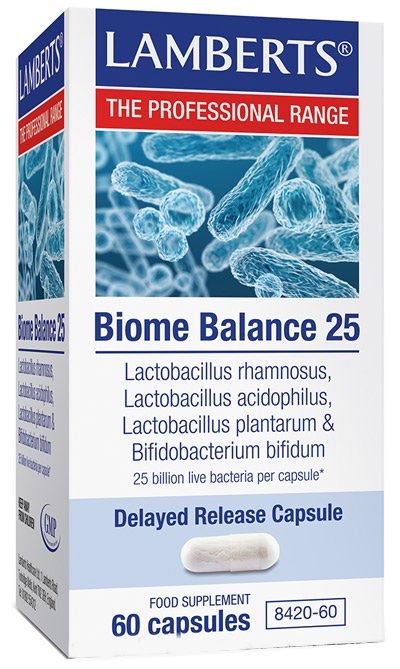 Biome Balance 25 · Lamberts · 60 cápsulas