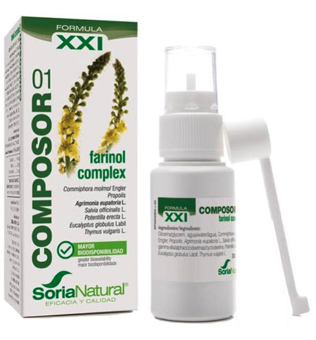 Composor 01 - Farinol Complex XXI · Soria Natural · 30 ml