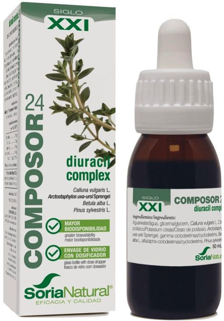 Composor 24 - Diuracil Complex XXI · Soria Natural · 50 ml