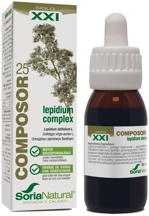 Composor 25 - Lepidium Complex XXI · Soria Natural · 50 ml