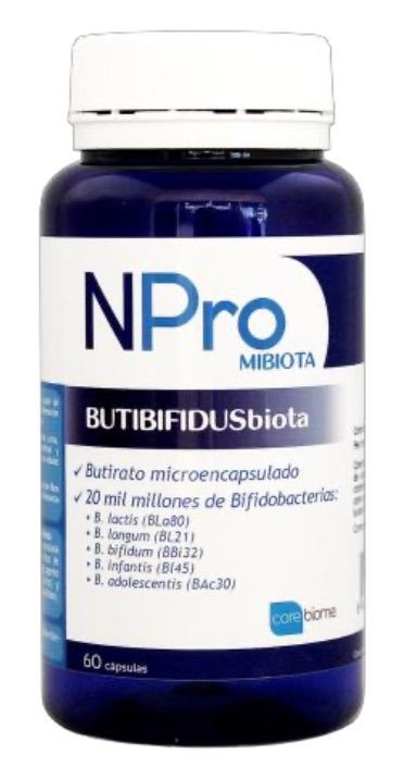 BUTIBIFIDUS Biota · NPRO Mibiota · 60 cápsulas