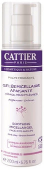 Gel Micelar Calmante · Cattier · 200 ml