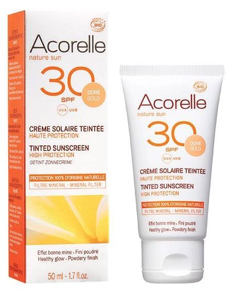 Crema Facial Color Gold SPF30 · Acorelle · 50 ml [Caducidad 02/2025]