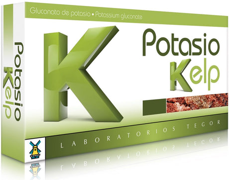 Potasio Kelp · Tegor · 40 cápsulas