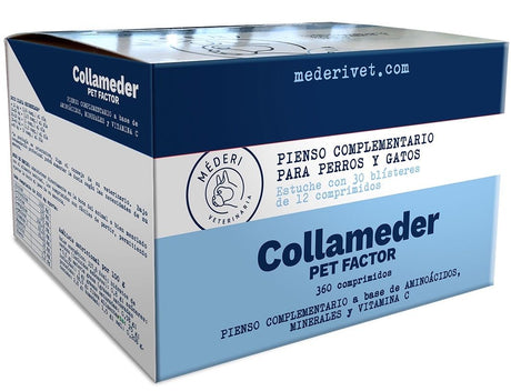 Collameder Pet Factor · Mederivet · 360 comprimidos