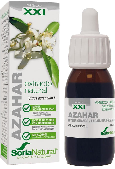 Extracto de Azahar XXI · Soria Natural · 50 ml