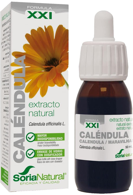 Extracto de Caléndula XXI · Soria Natural · 50 ml