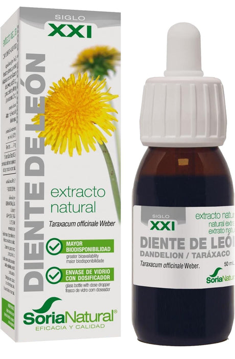 Extracto de Diente de León XXI · Soria Natural · 50 ml