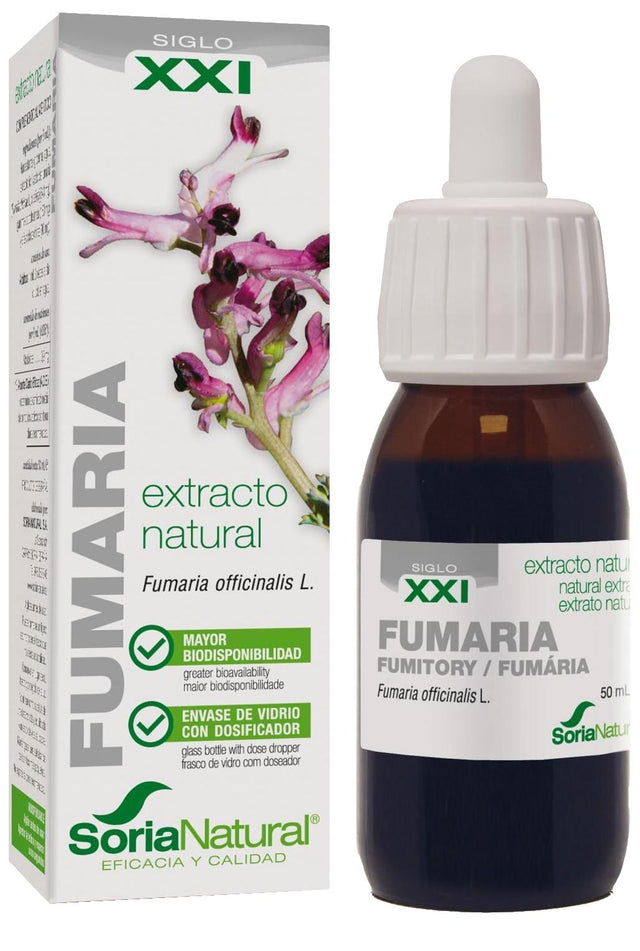 Extracto de Fumaria XXI · Soria Natural · 50 ml