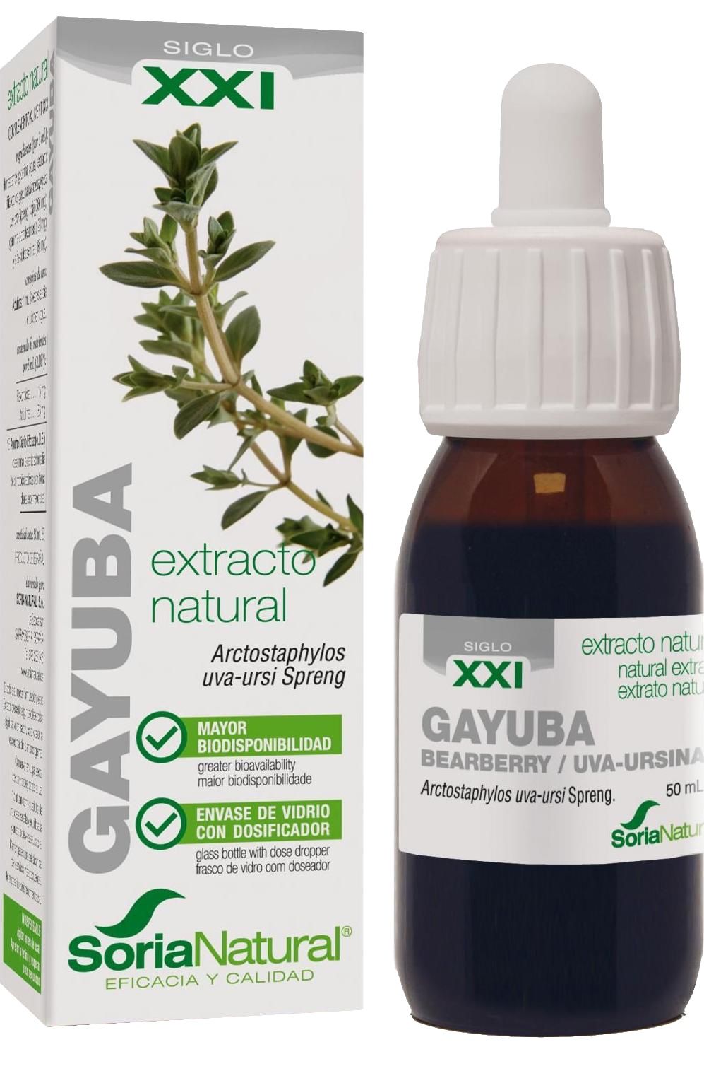 Extracto de Gayuba XXI · Soria Natural · 50 ml